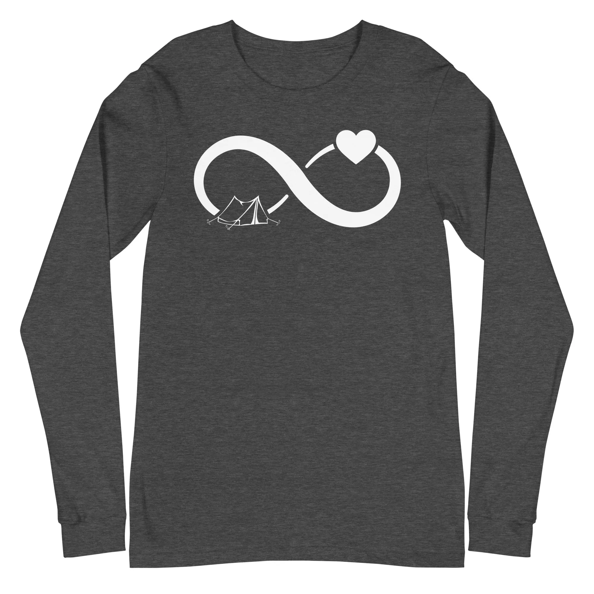 Infinity Heart and Camping 1 - Longsleeve (Unisex)