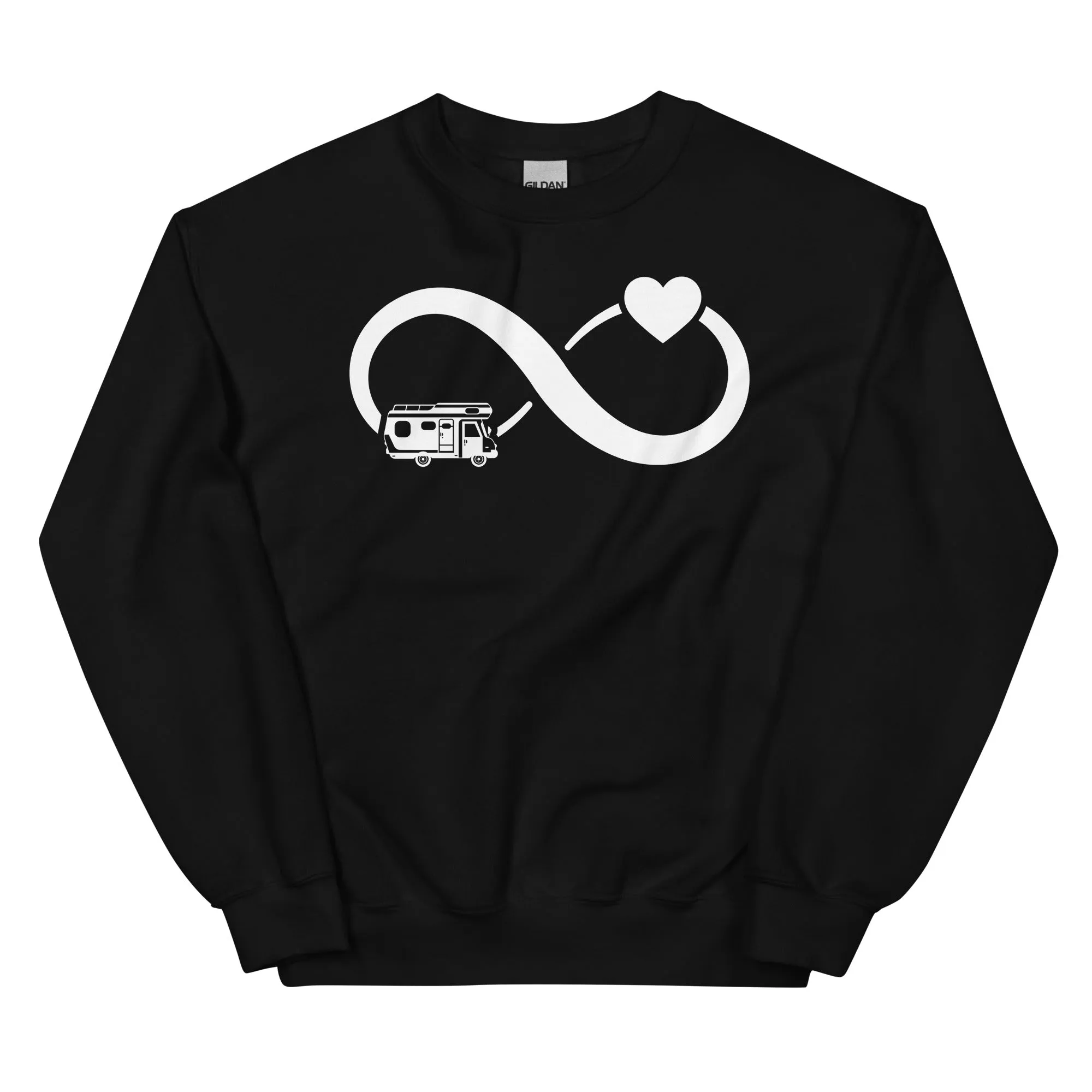 Infinity Heart and Camping - Sweatshirt (Unisex)