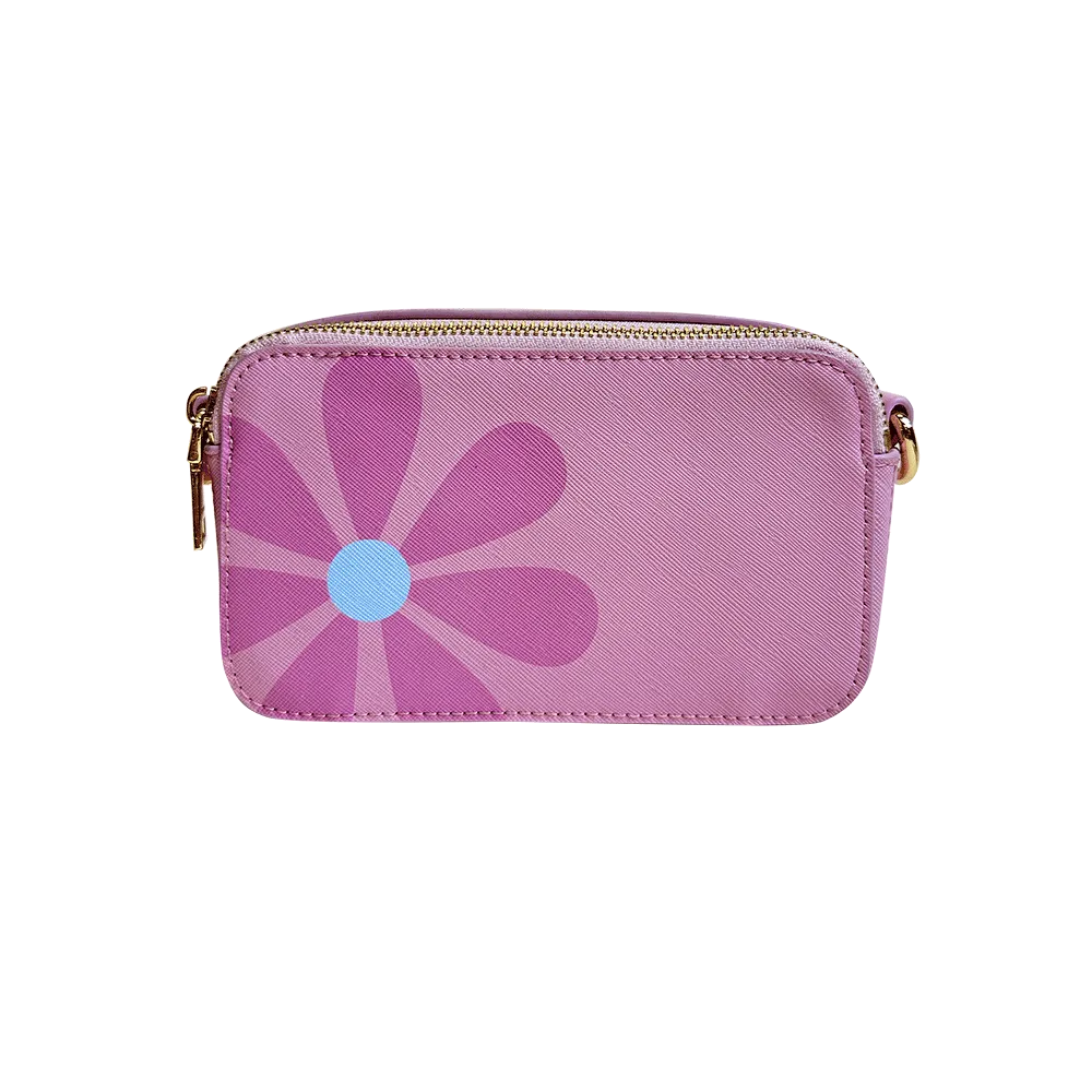 Jamie Flower Camera Bag w/Interchangeable Bag Strap