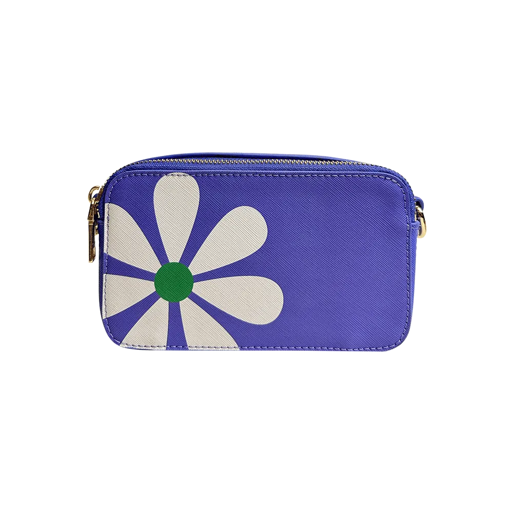 Jamie Flower Camera Bag w/Interchangeable Bag Strap