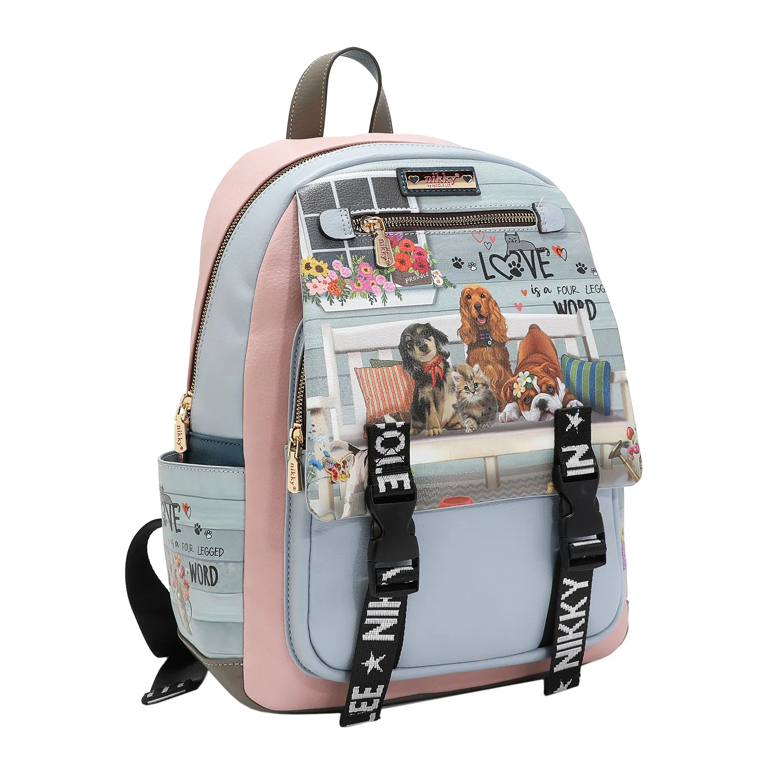 LARGE FLAP BACKPACK