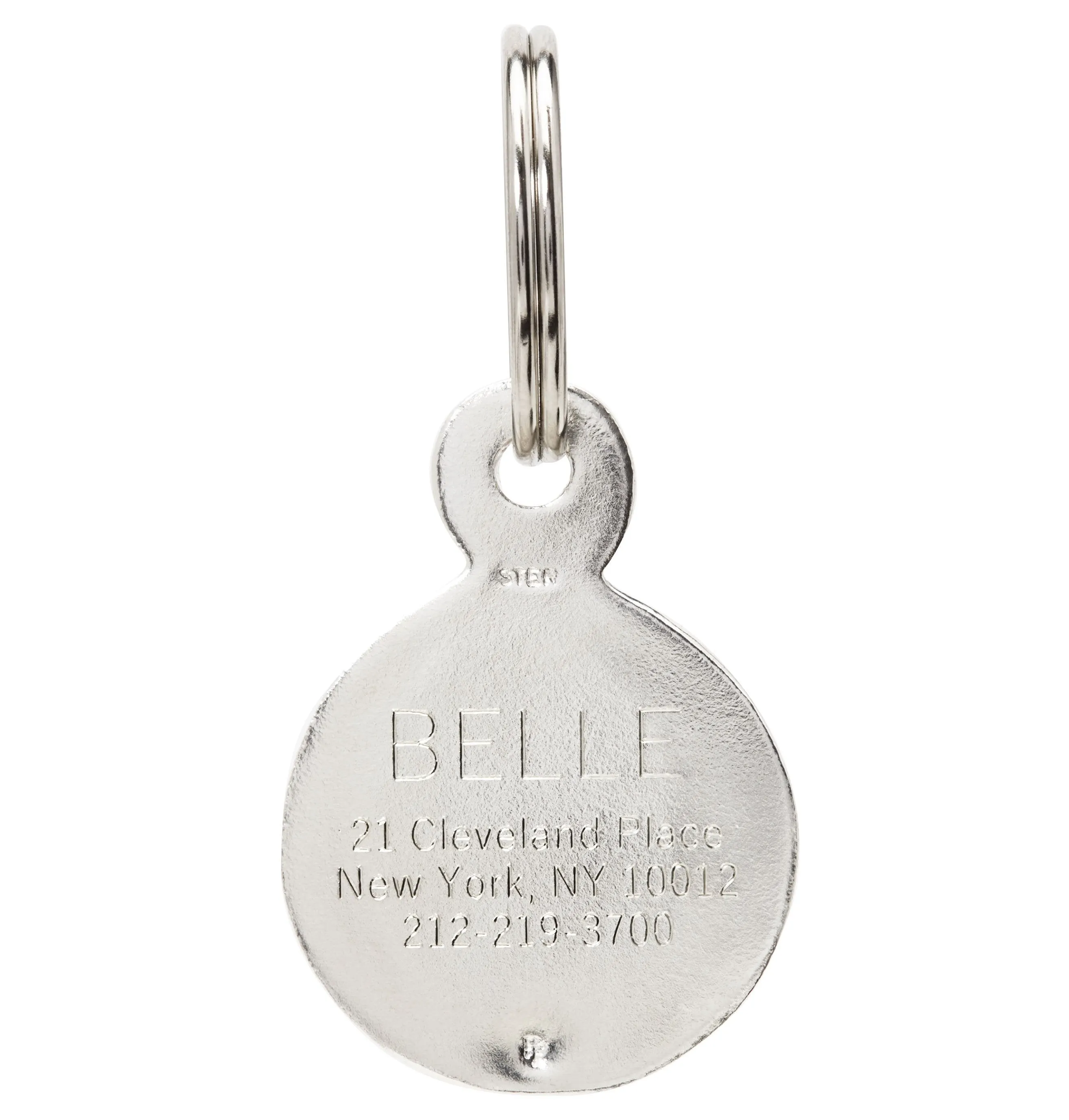 Large Paw Print Pet Tag