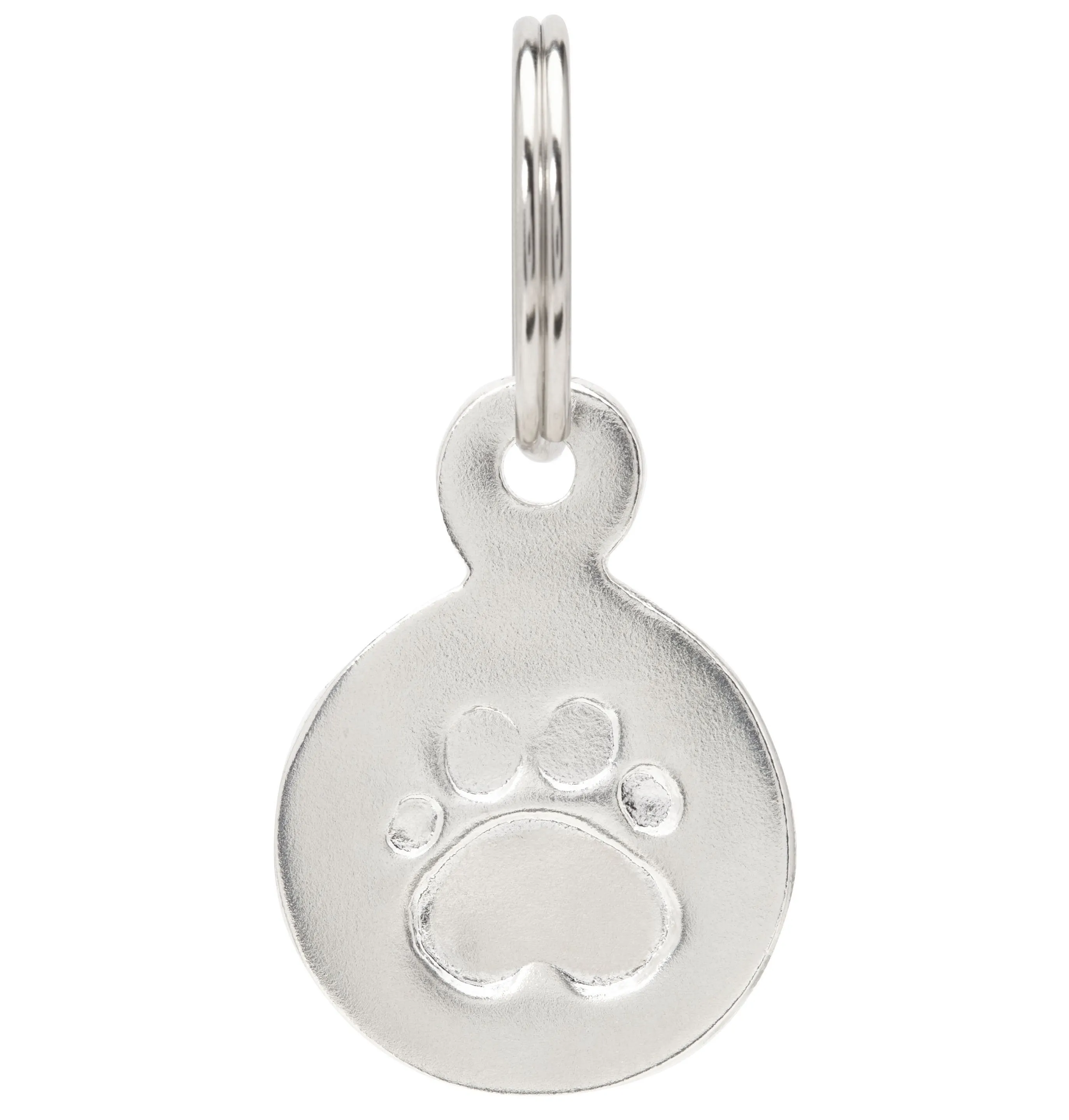 Large Paw Print Pet Tag