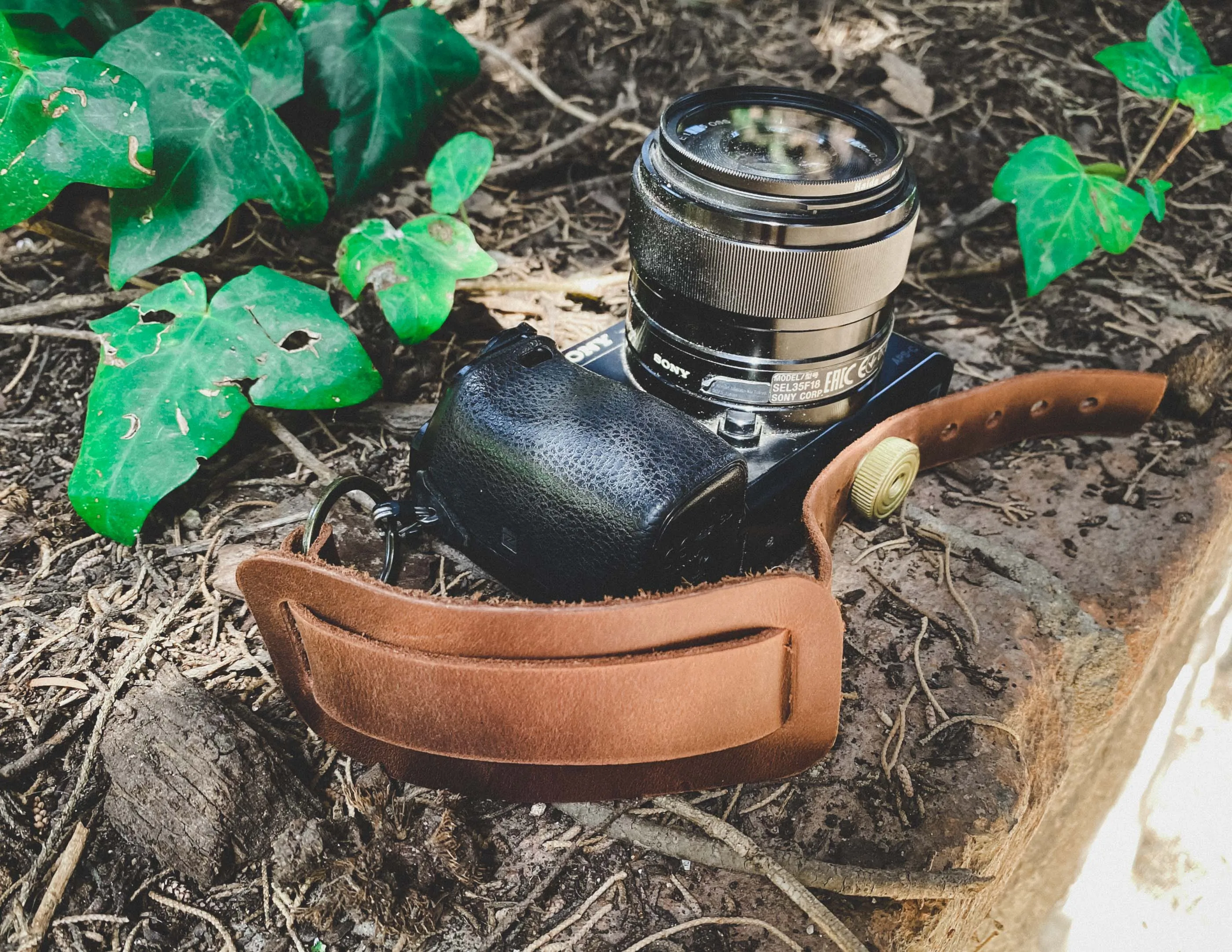 Leather Camera Hand Strap | Camera Wrist Strap | HandMade Personalized