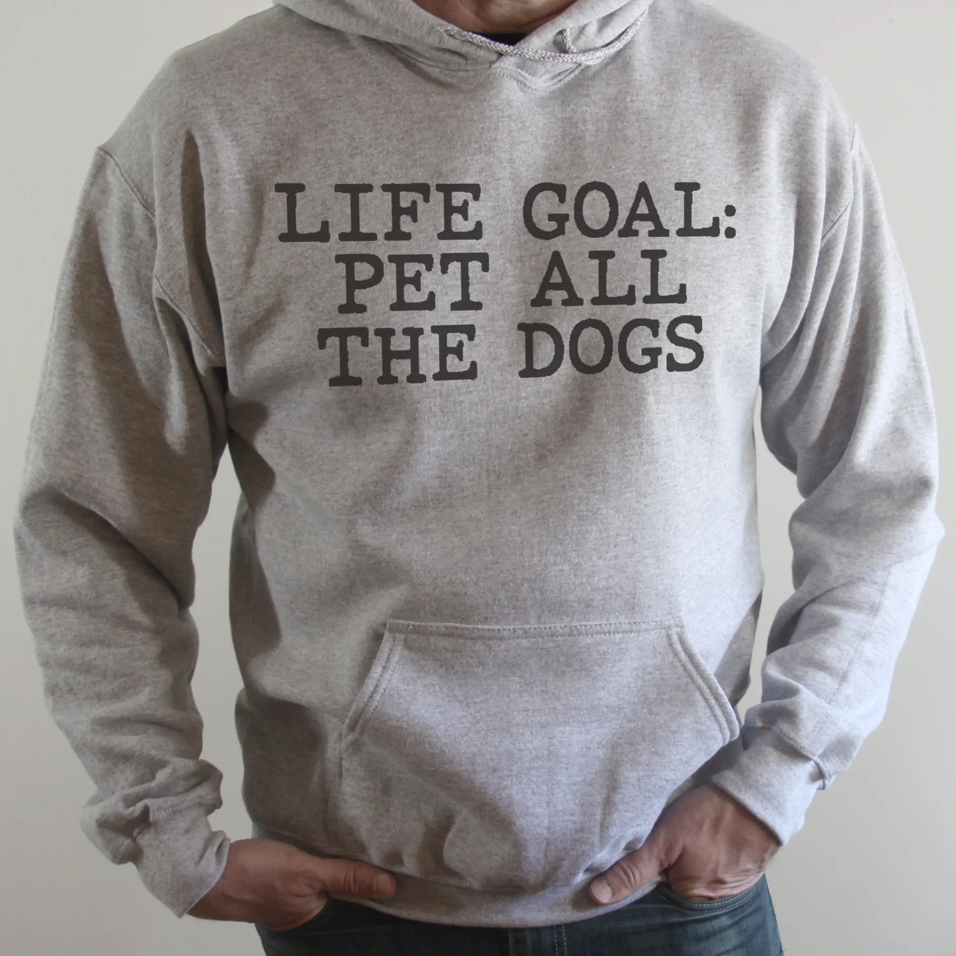 Life Goal Pet All The Dogs Hoodie