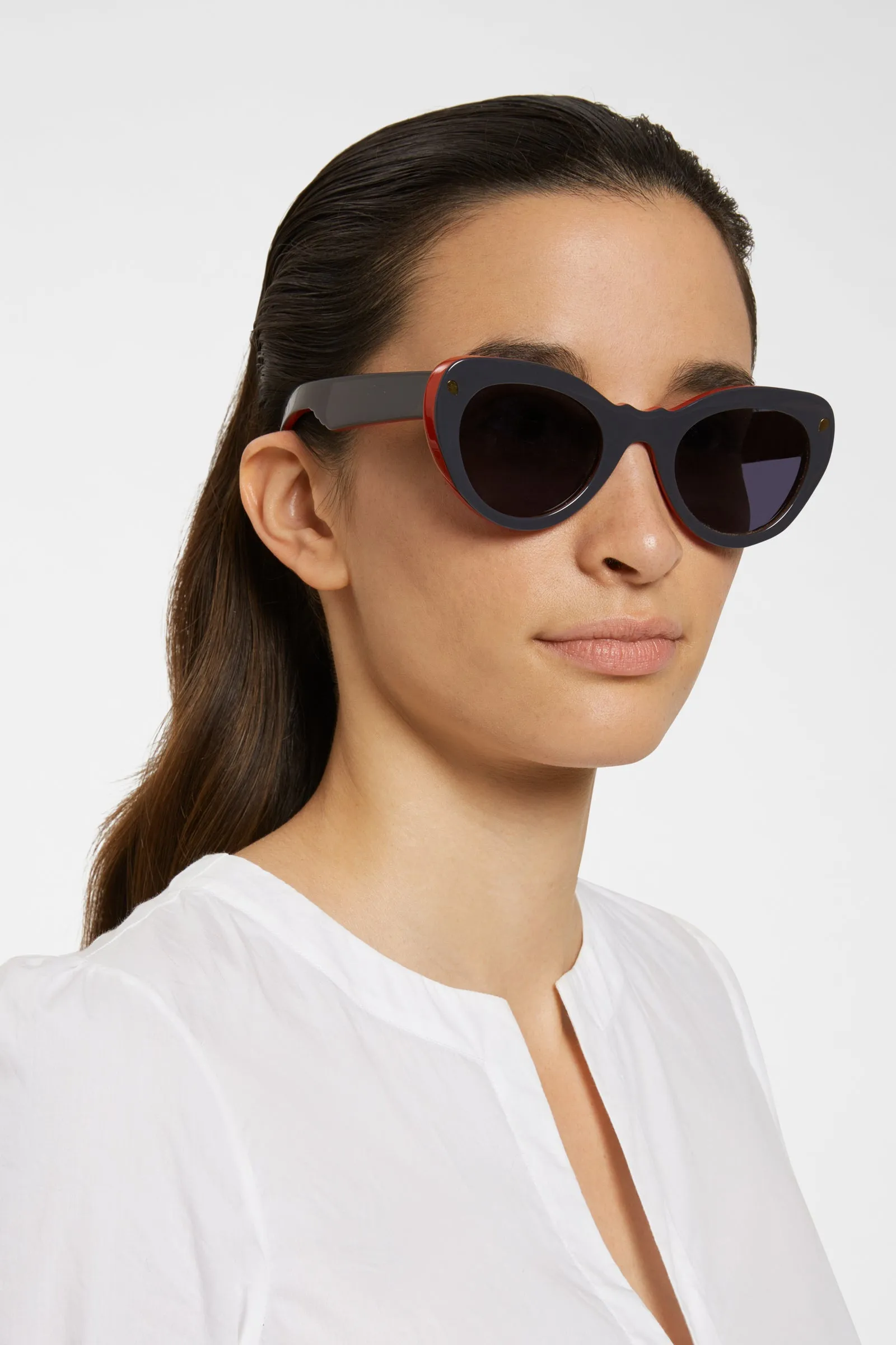 Lucy Folk Diving for Gold Waterfalls Sunglasses