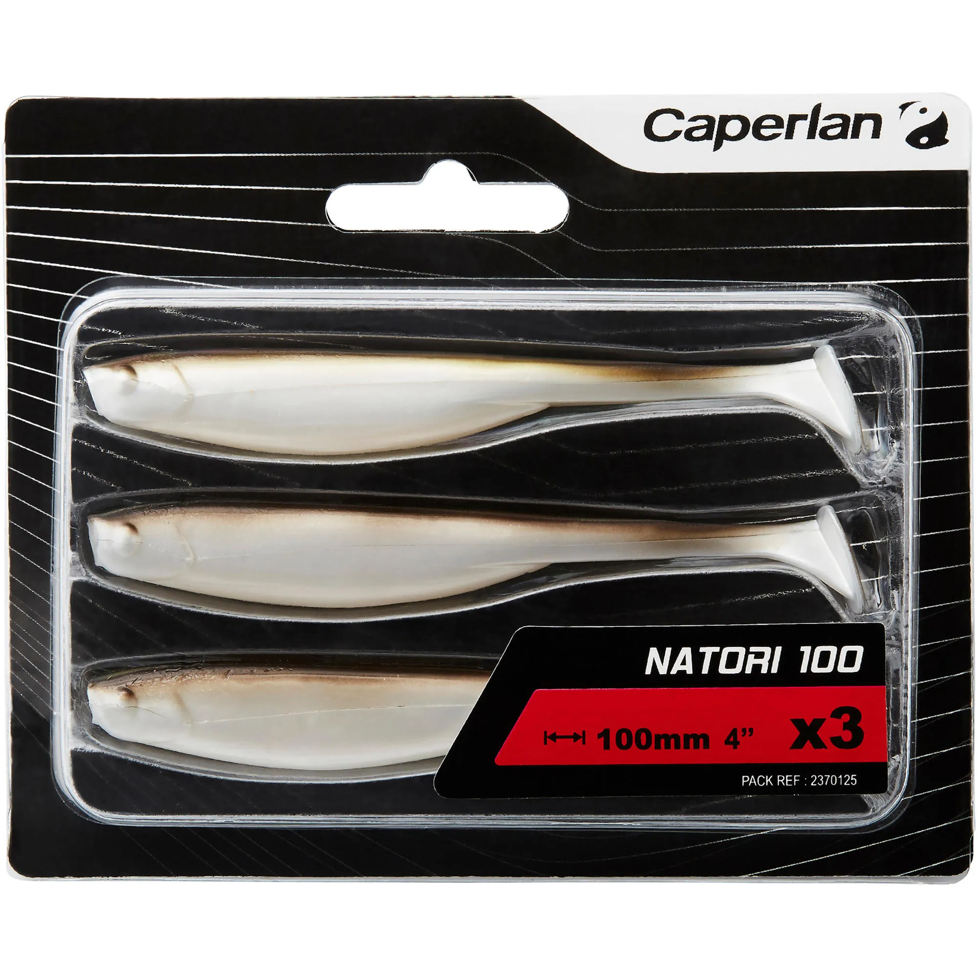 Lure Fishing Soft Lure Natori 4" 3-Pack