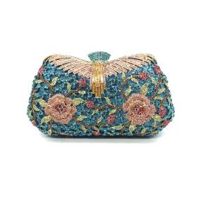 Luxury Evening Bag, Party Bag,Pharaoh's Golden Wings -i7bag