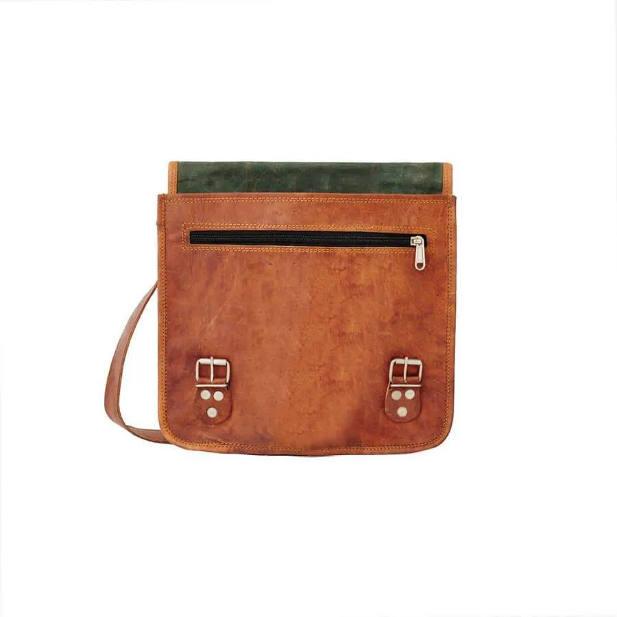 Midi Leather Day Bag