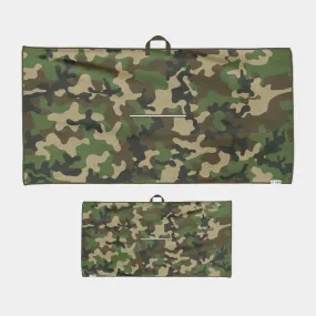 Military Camo Tour Golf Towel