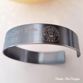 Military Cuff Bracelet