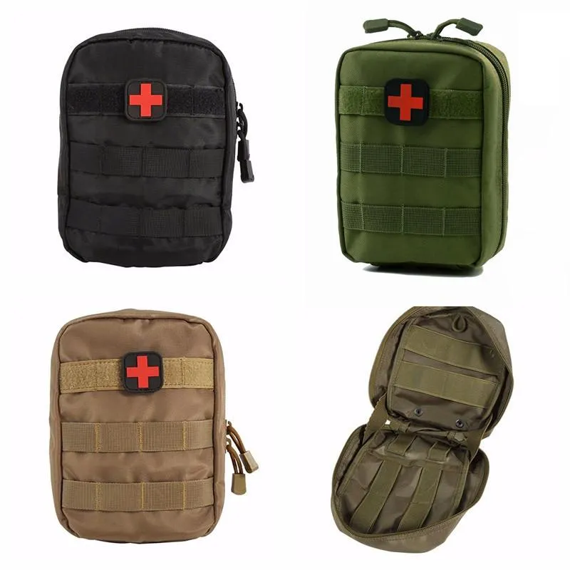 Military Style Compact EMT Medical First Aid Waist/Belt/Molle Bag