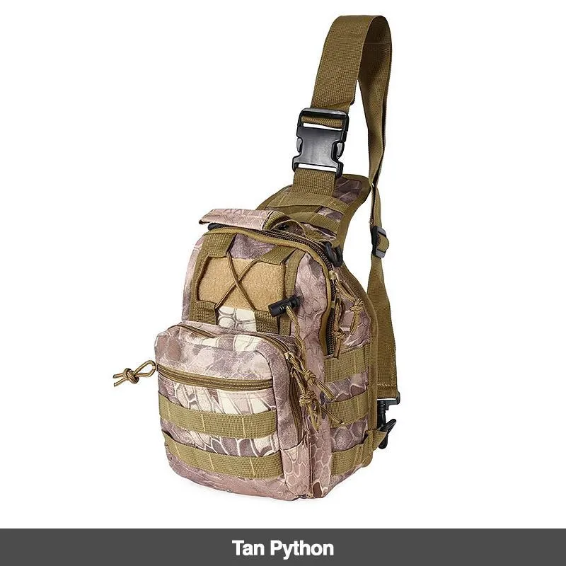 Military Style Outdoor Compact Shoulder Sling Backpack