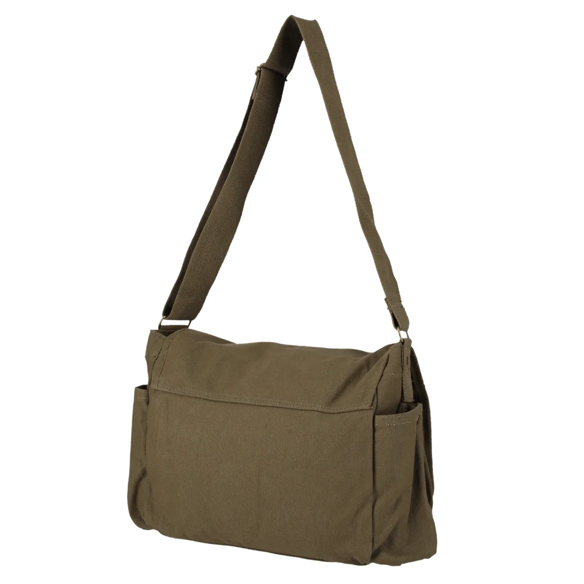 MILITARY SURPLUS CLASSIC MESSENGER BAG / KHAKI