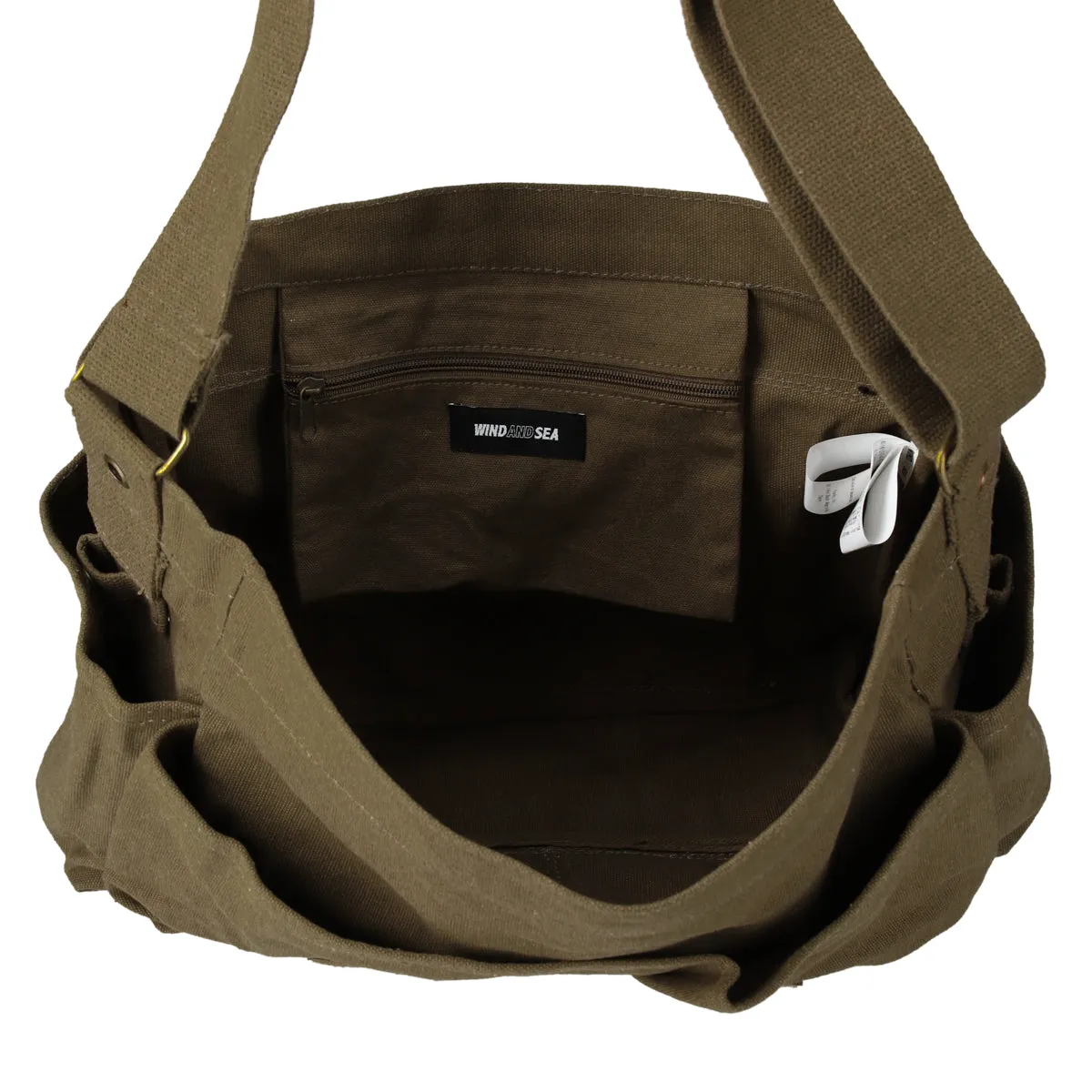 MILITARY SURPLUS CLASSIC MESSENGER BAG / KHAKI