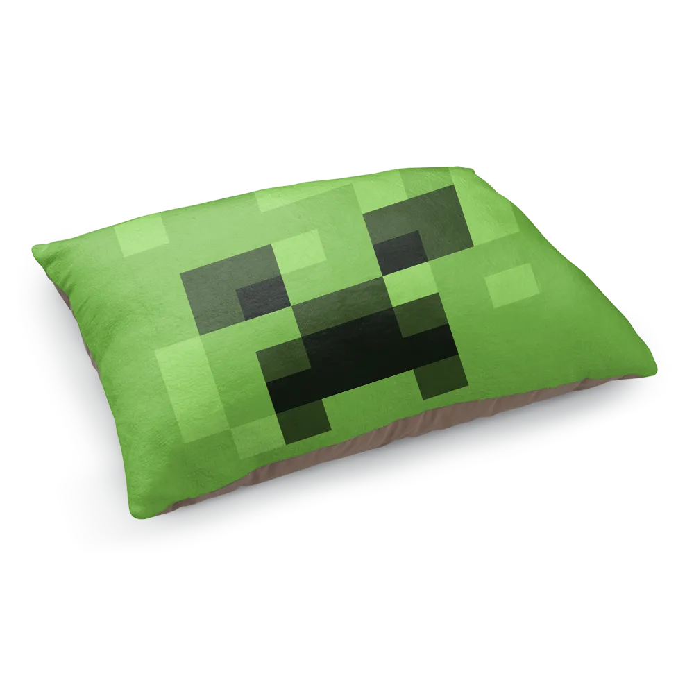 Minecraft Creeper Big Face Pet Bed