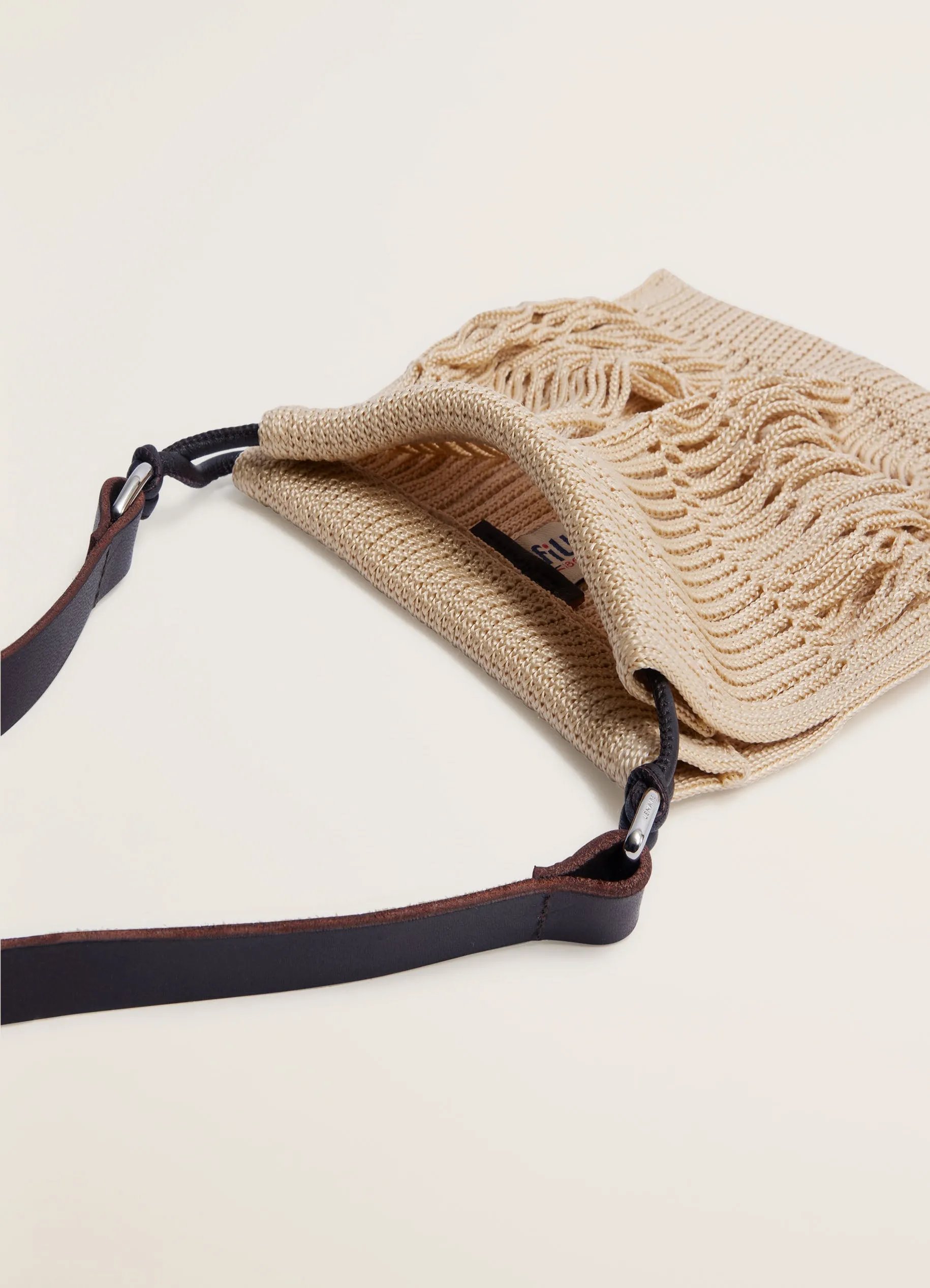 MINI CROSSBODY FILT NET BAG