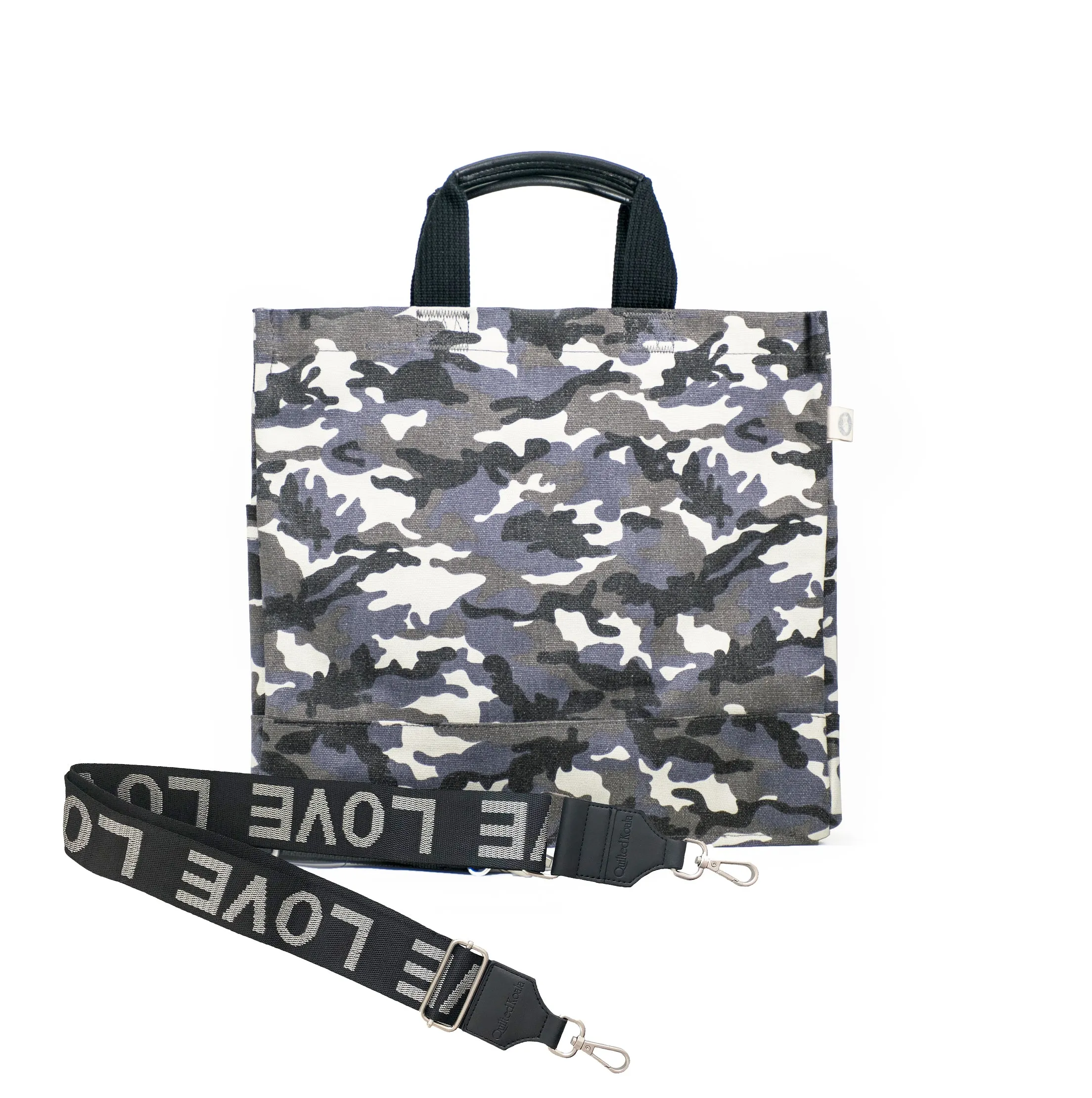 Mini Monogram Grey Camo North South Bag