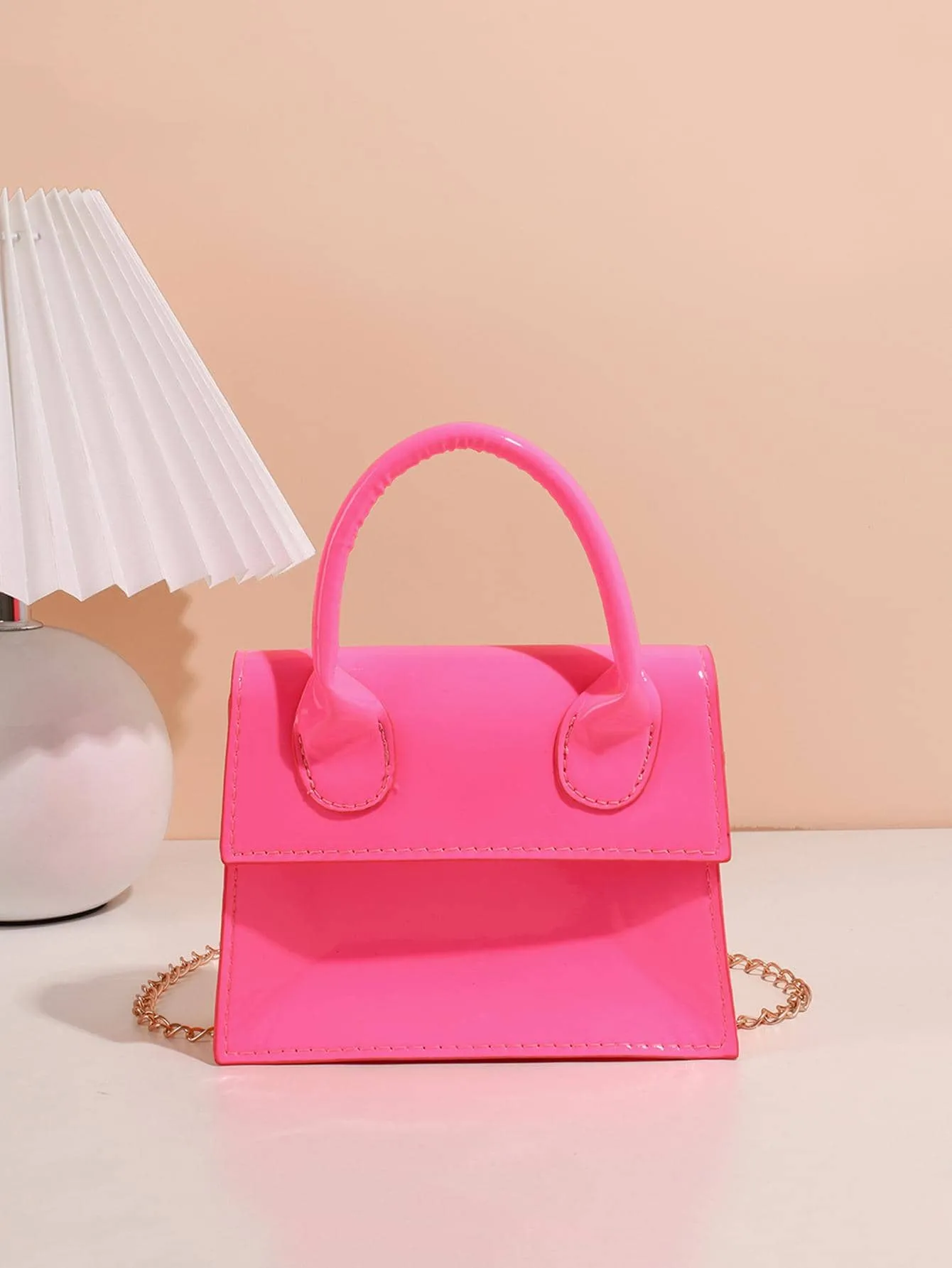 Mini PU Bag Chain Flap