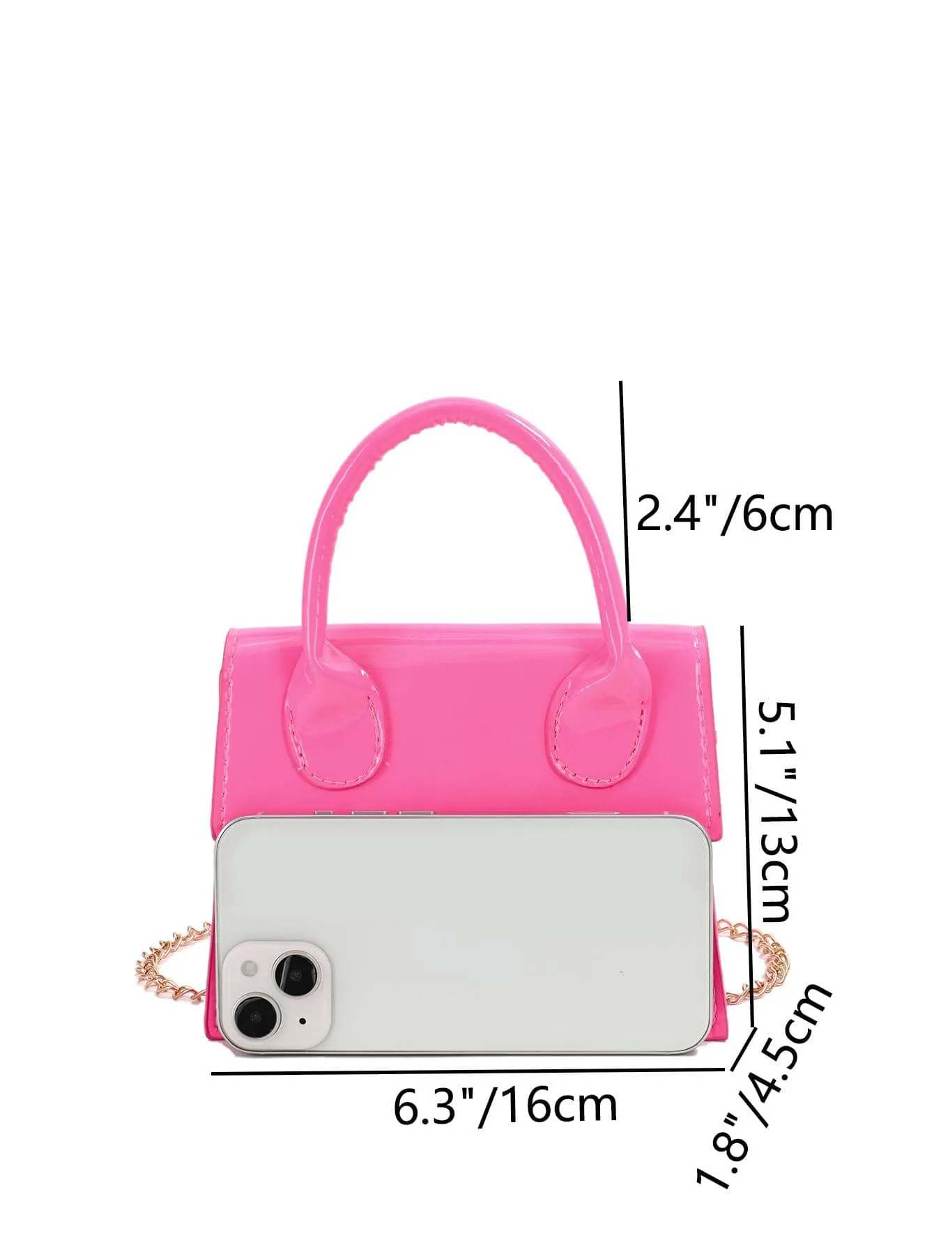 Mini PU Bag Chain Flap