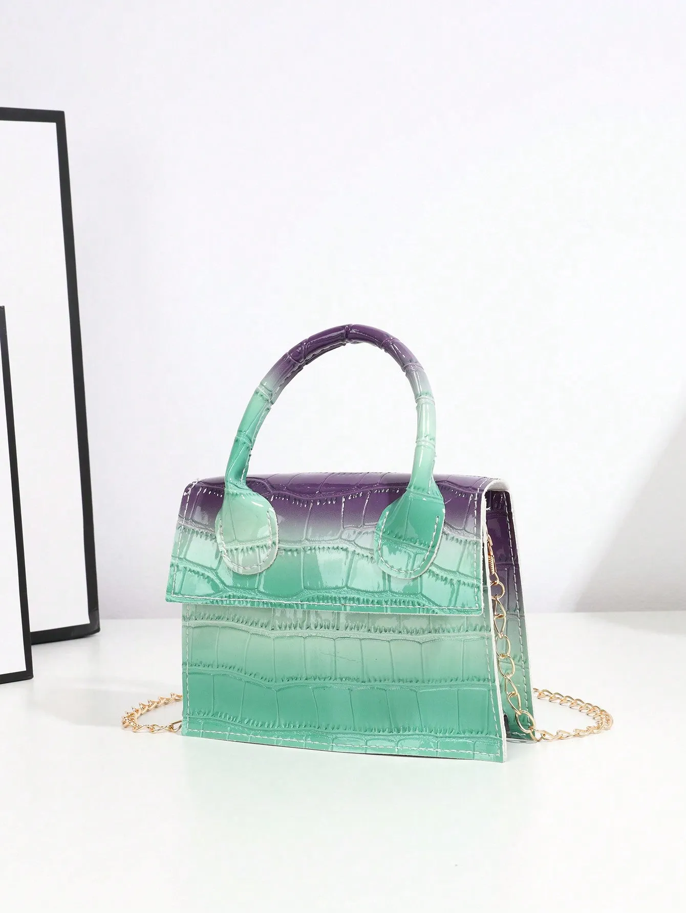 Mini PU Bag Chain Flap