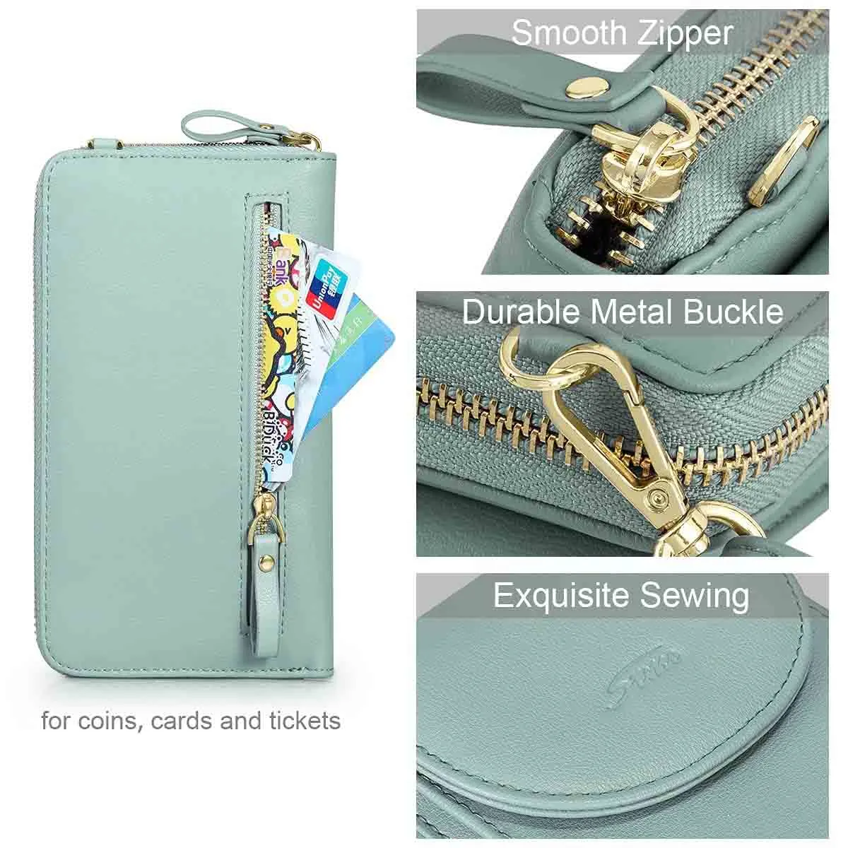 Mini RFID Cell Phone Crossbody Bag