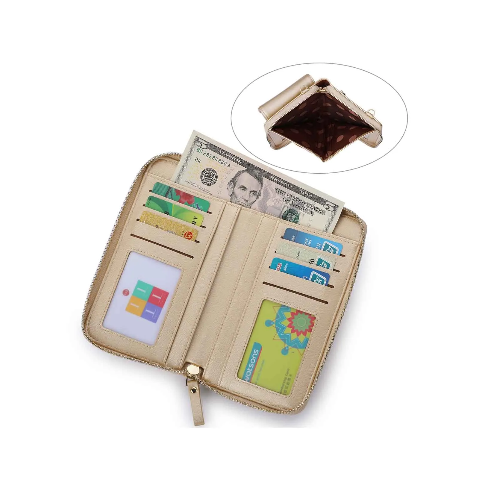 Mini RFID Cell Phone Crossbody Bag