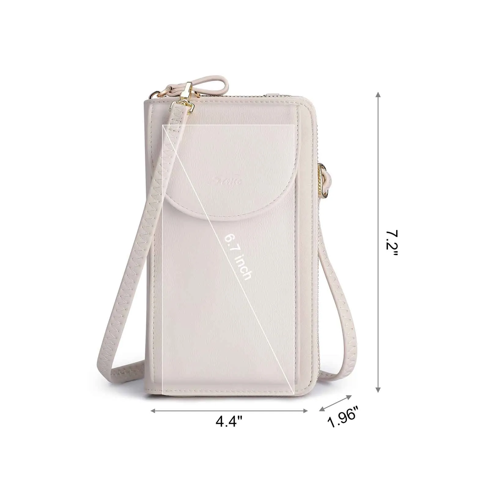 Mini RFID Cell Phone Crossbody Bag