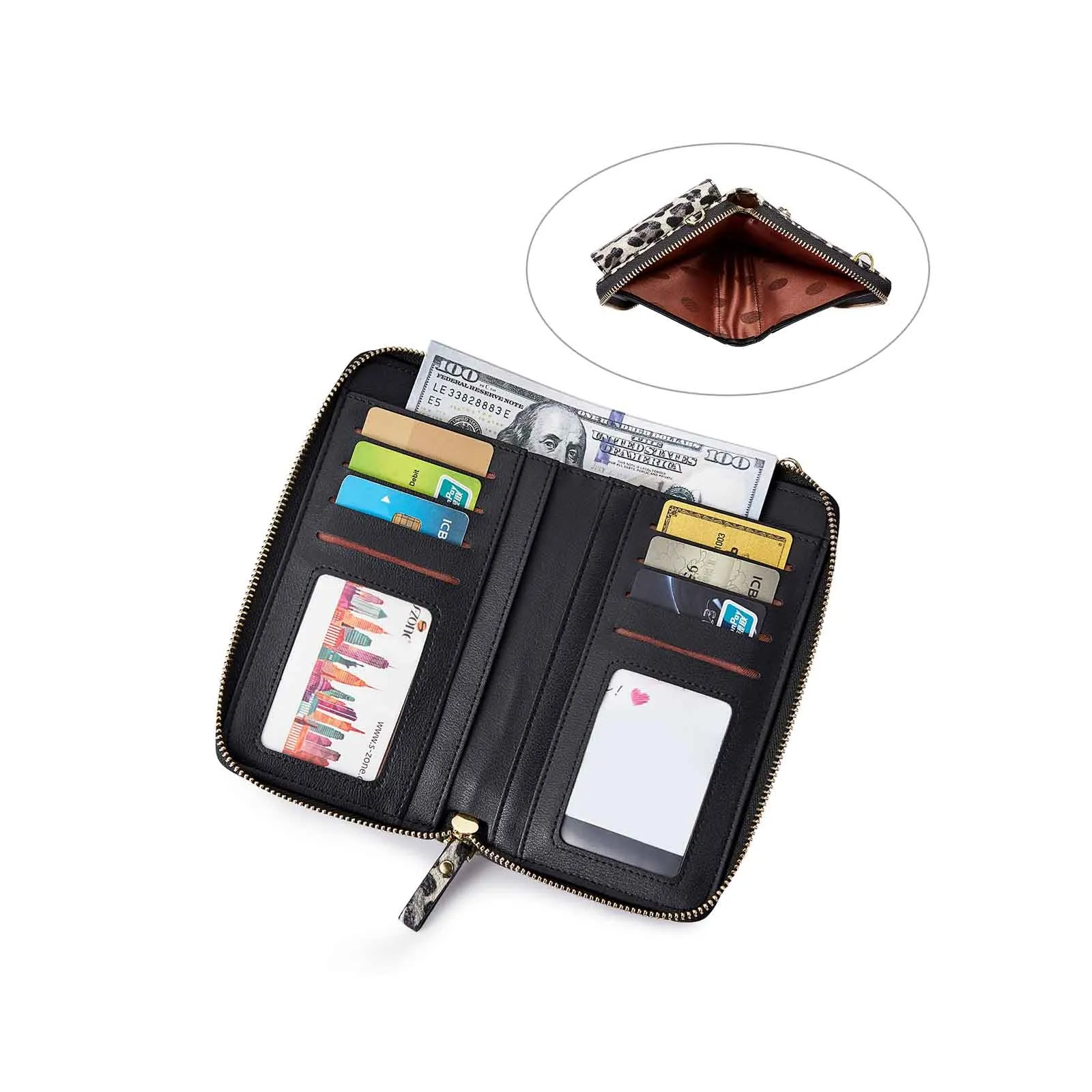 Mini RFID Cell Phone Crossbody Bag