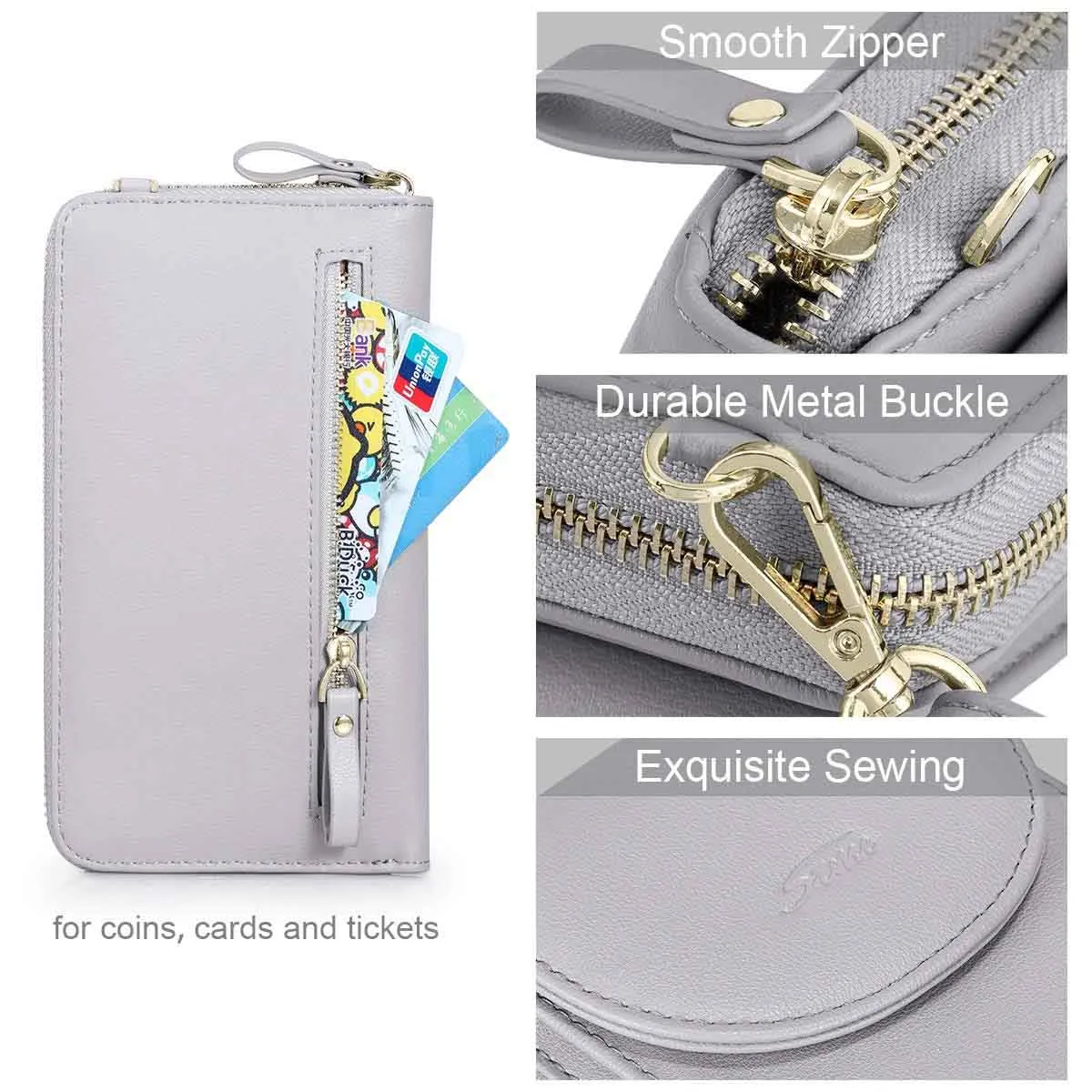 Mini RFID Cell Phone Crossbody Bag