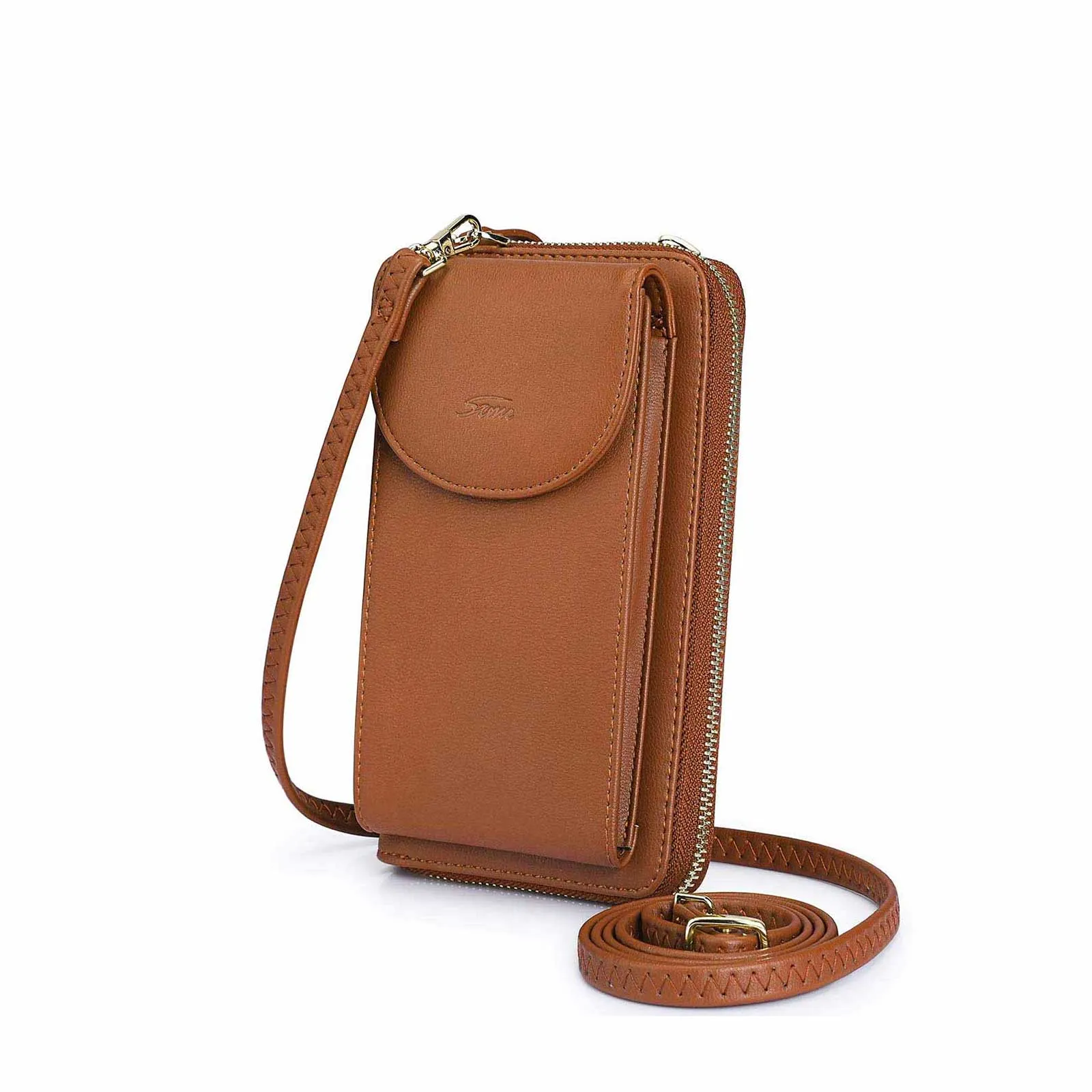 Mini RFID Cell Phone Crossbody Bag