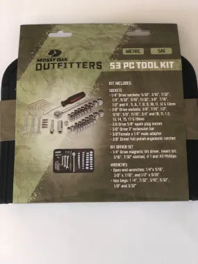 Mossy Oak 53 Piece Tool Kit