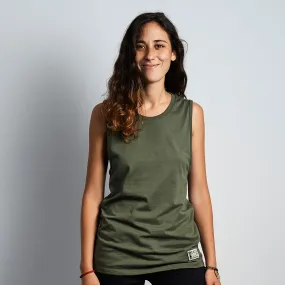 Muscle Tank - Military Green