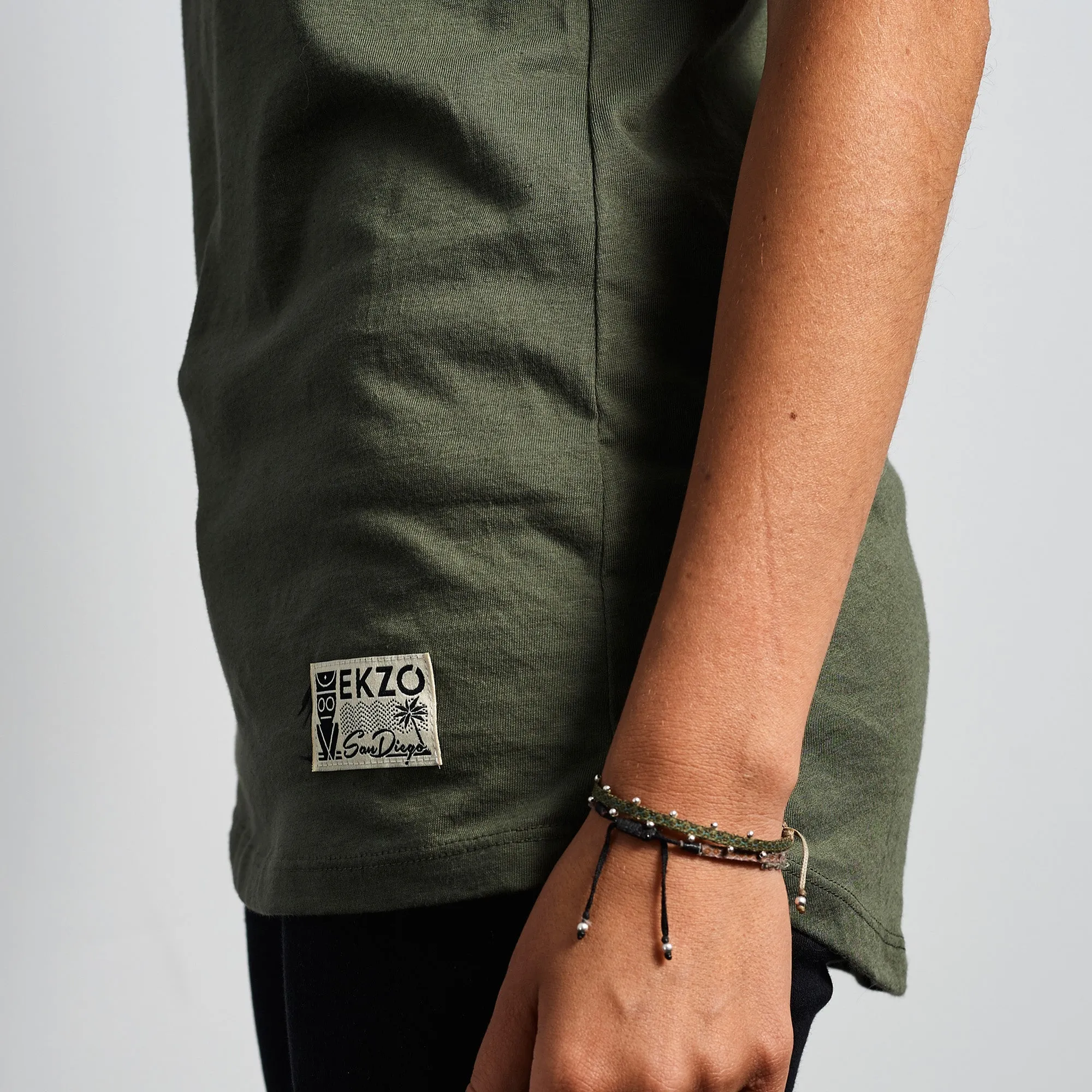 Muscle Tank - Military Green