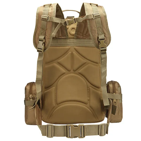 New Camping Camo Tear-resistant  4 In One backpack