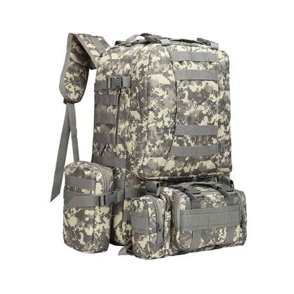 New Camping Camo Tear-resistant  4 In One backpack