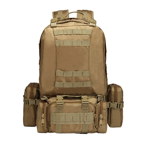 New Camping Camo Tear-resistant  4 In One backpack