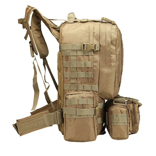 New Camping Camo Tear-resistant  4 In One backpack