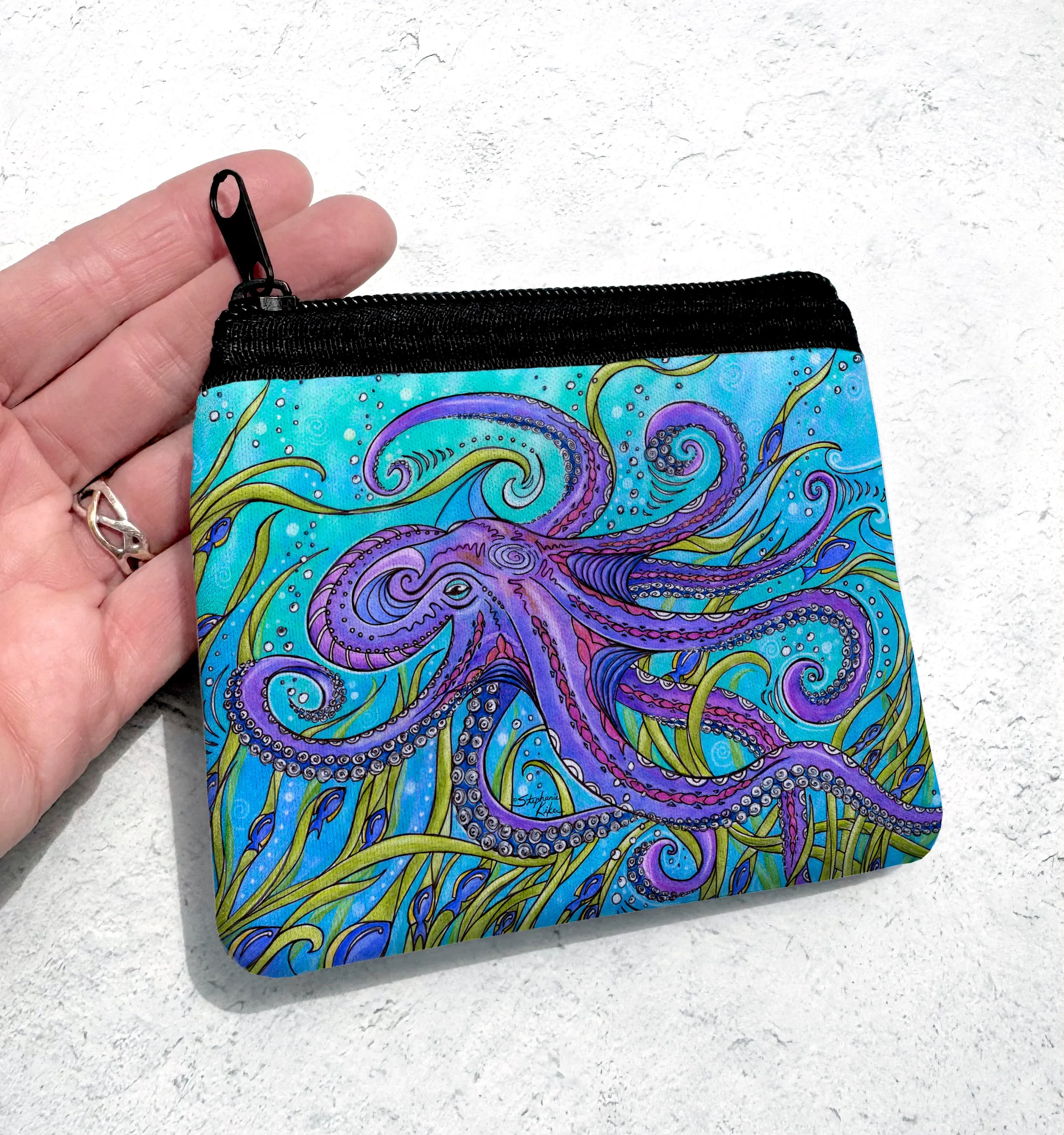 Octopus Coin Bag