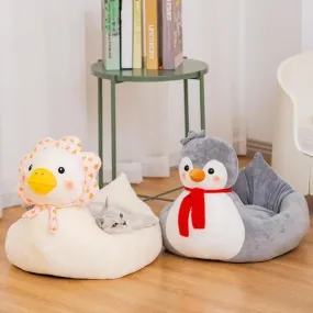 Penguin & Duck Pet Bed