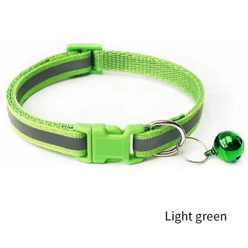 Pet Products Pet Reflective Patch Collar Cats Collar Bell Collars Pet Luminous Collars Teddy Bomei Small Dog Collar Pet Supplies