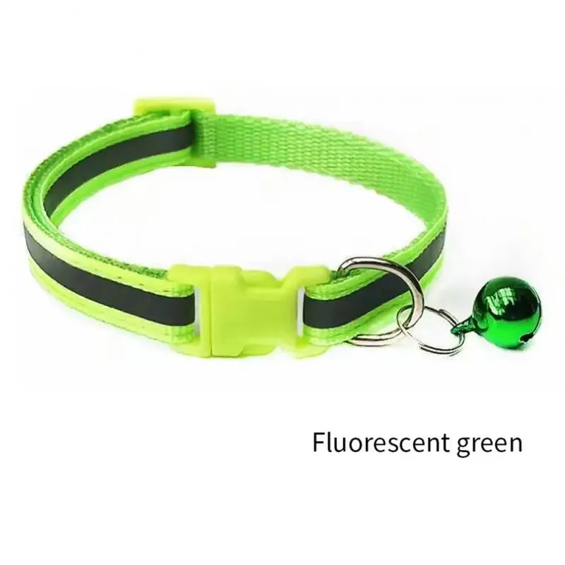 Pet Products Pet Reflective Patch Collar Cats Collar Bell Collars Pet Luminous Collars Teddy Bomei Small Dog Collar Pet Supplies