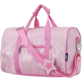 Pink Mini Glitter NGIL Duffel Bag