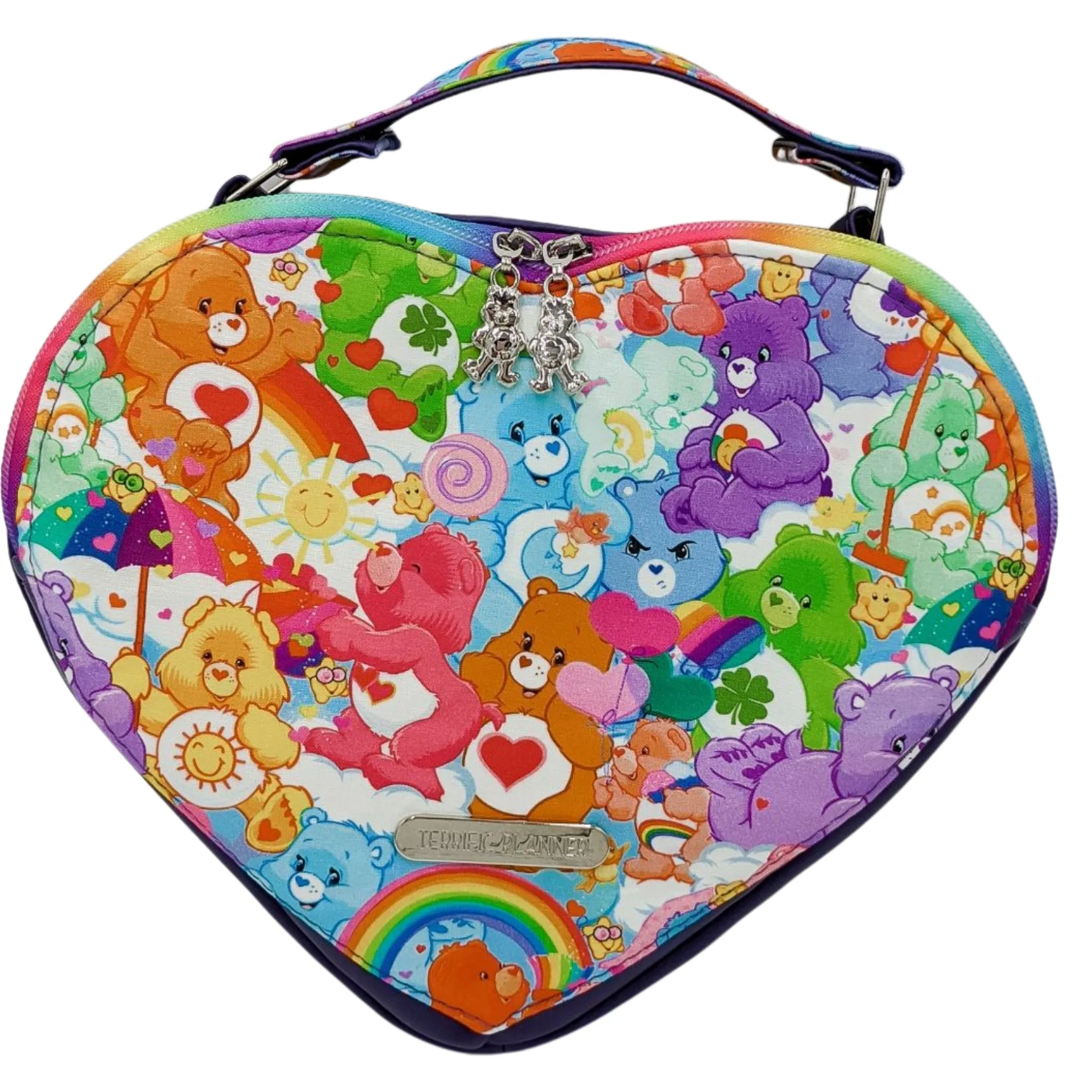 Rainbow Bears Mini Heart Bag