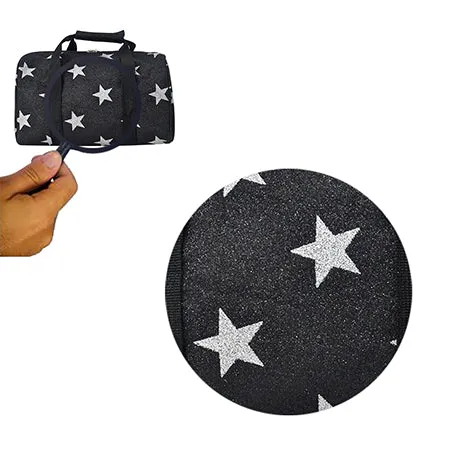 !SALE! Black Mini Glitter Super Star NGIL Duffel Bag