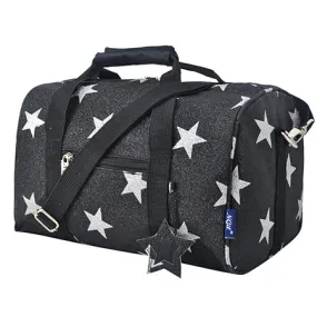 !SALE! Black Mini Glitter Super Star NGIL Duffel Bag