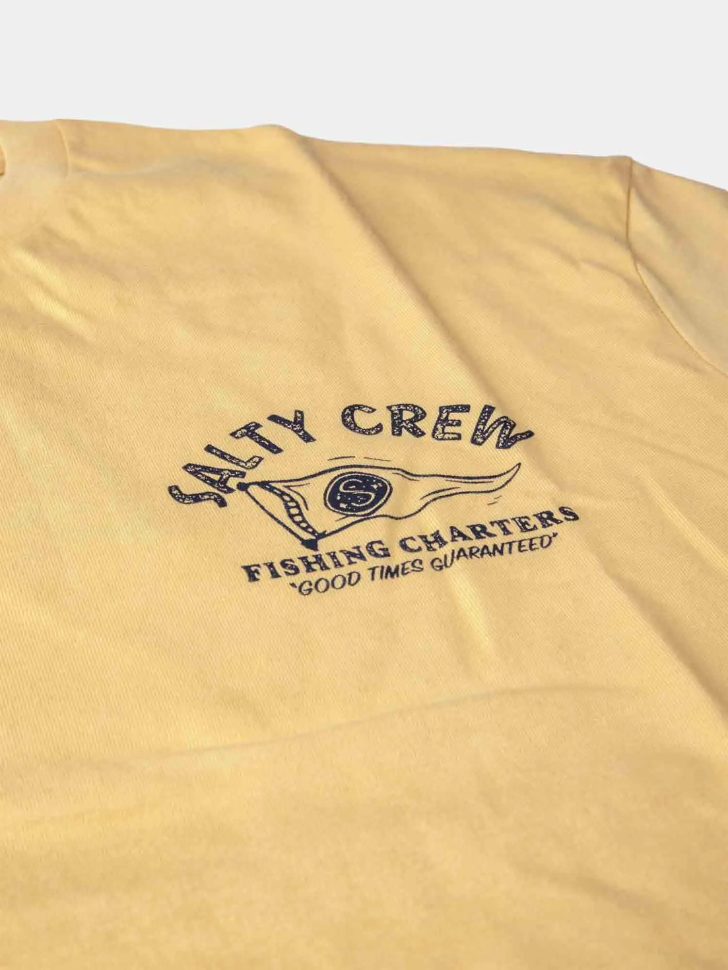 Salty Crew Fishing Charters Premium Tee - Camel