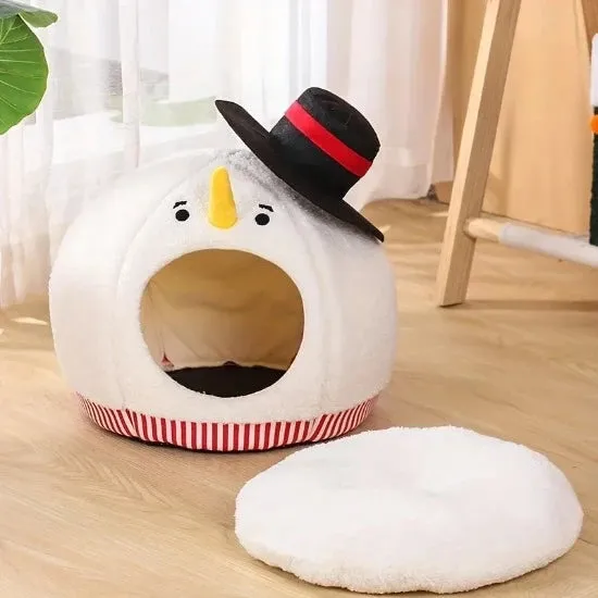 SnowyMan Pet Bed