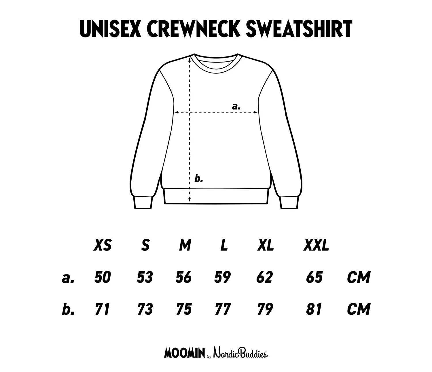 Snufkin Fishing Crewneck College Unisex - Black