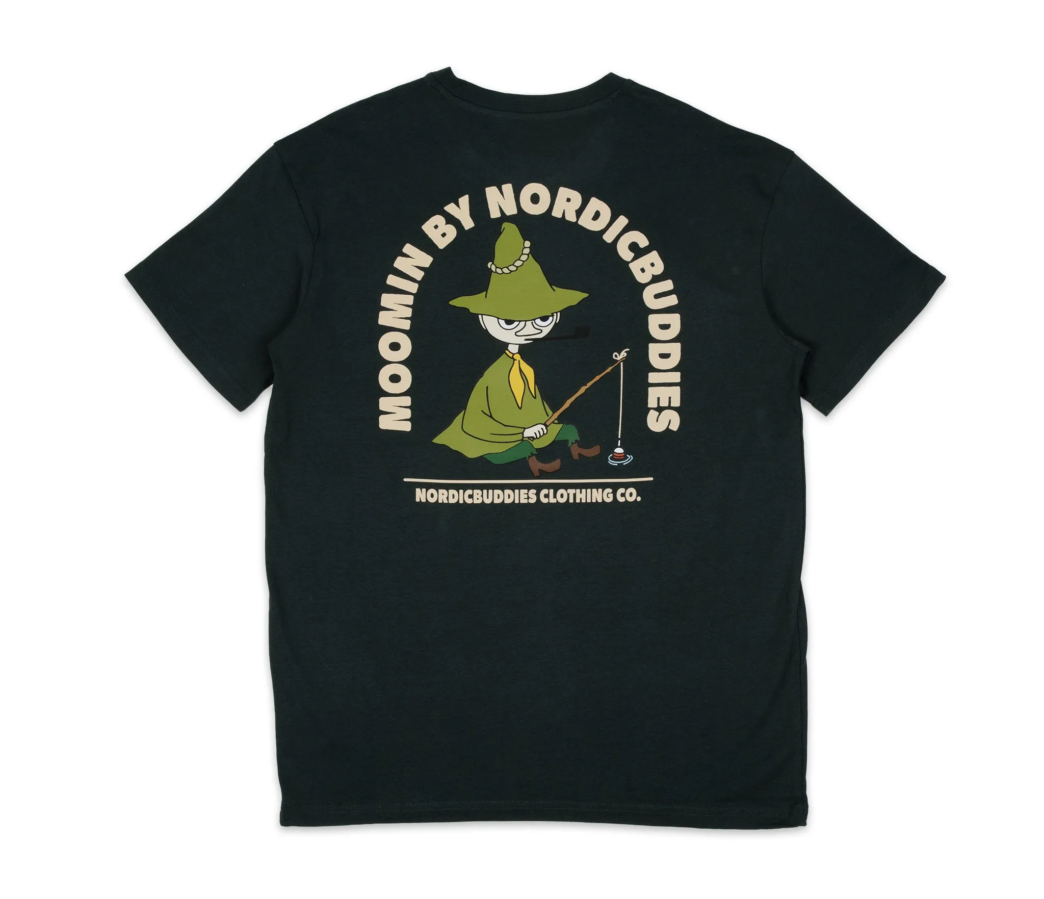 Snufkin Fishing T-Shirt Unisex - Dark Green